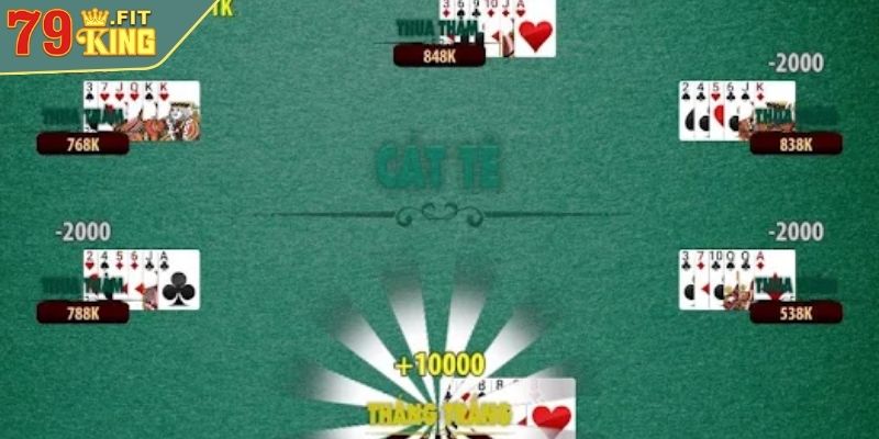 Cách Chơi Bài Cát Tê Online 79KING Và Mẹo Chơi Hiệu Quả 3 Cách tính tiền thưởng theo cách chơi bài Cát Tê online