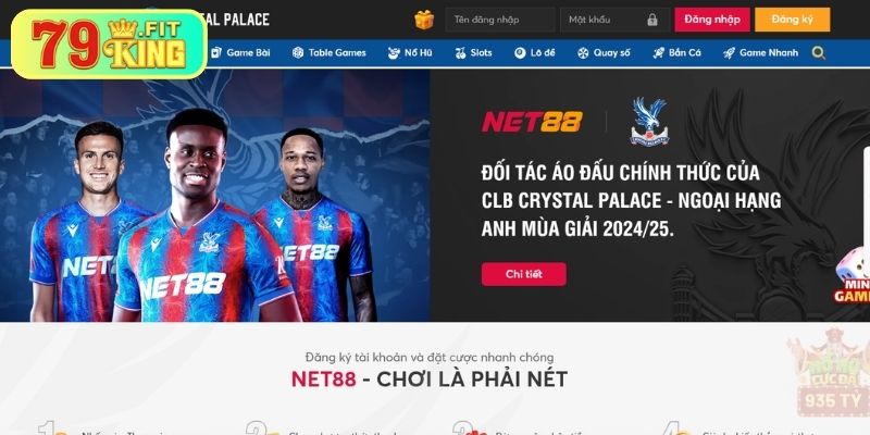 Những Lợi Ích "Khủng" Từ Việc NET88 Tài Trợ Crystal Palace F.C